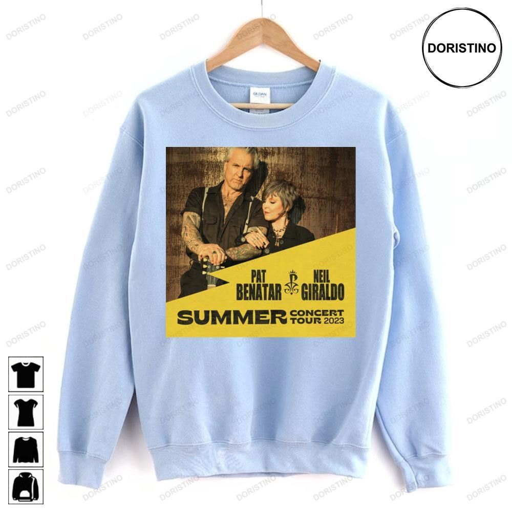 Summer Concert Pat Benatar Neil Giraldo Limited Edition T-shirts