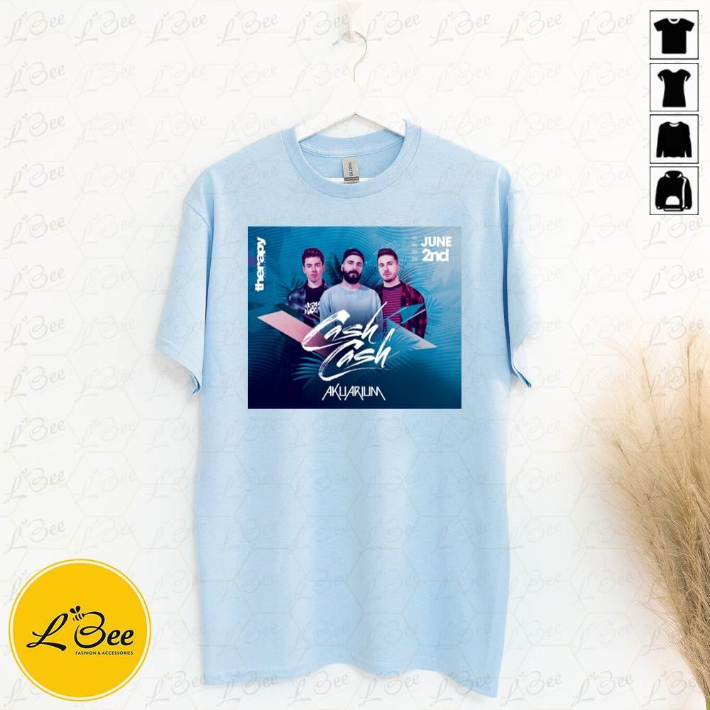 Cash Cash Tour 2 June 2023 Leobees Trending Tshirts