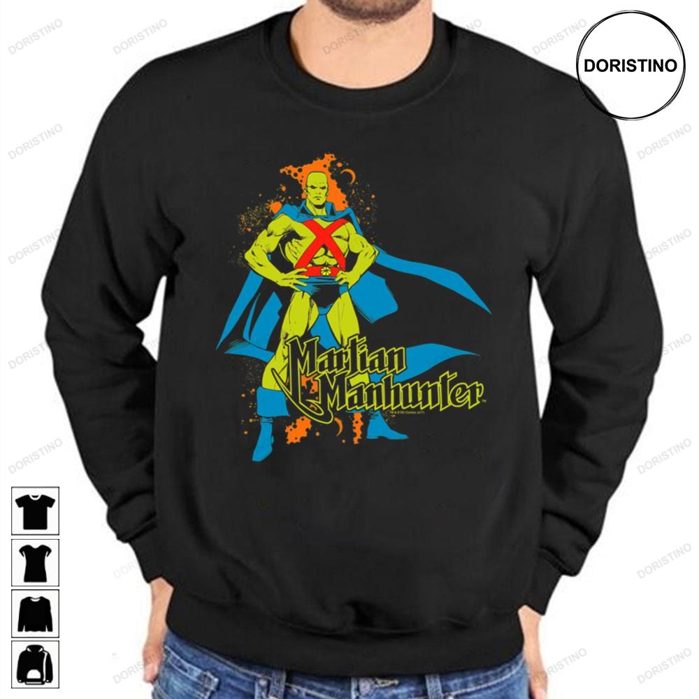 Martian Manhunter Pullover Justice League Limited Edition T-shirts
