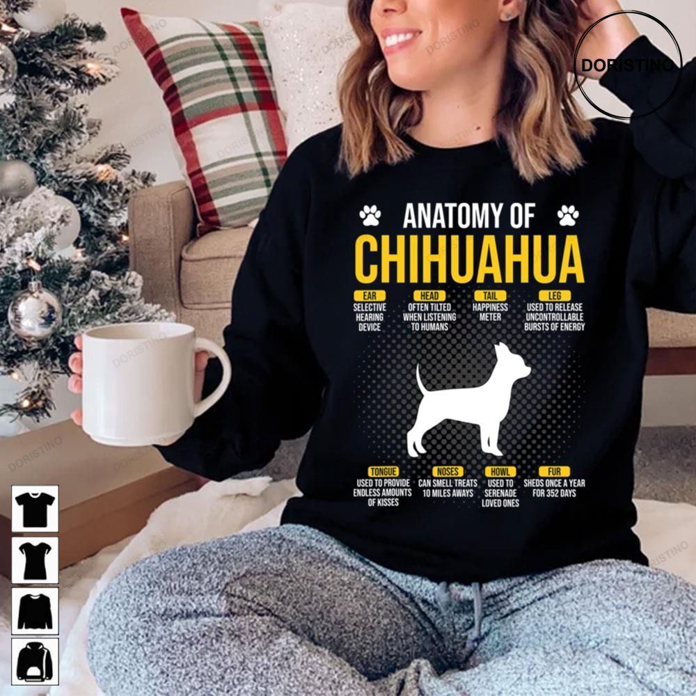 Anatomy Of Chihuahua Dog Lover Trending Style