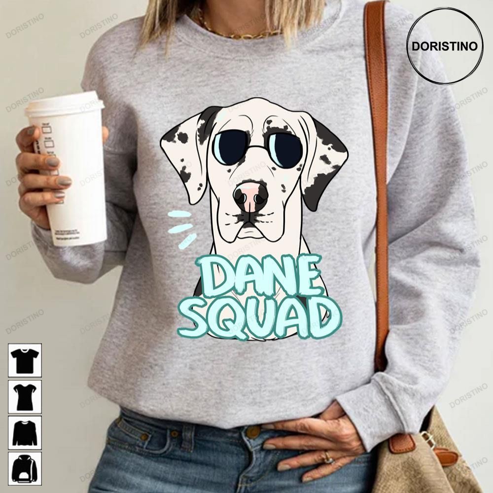 Cool Dane Squad Harlequin Awesome Shirts