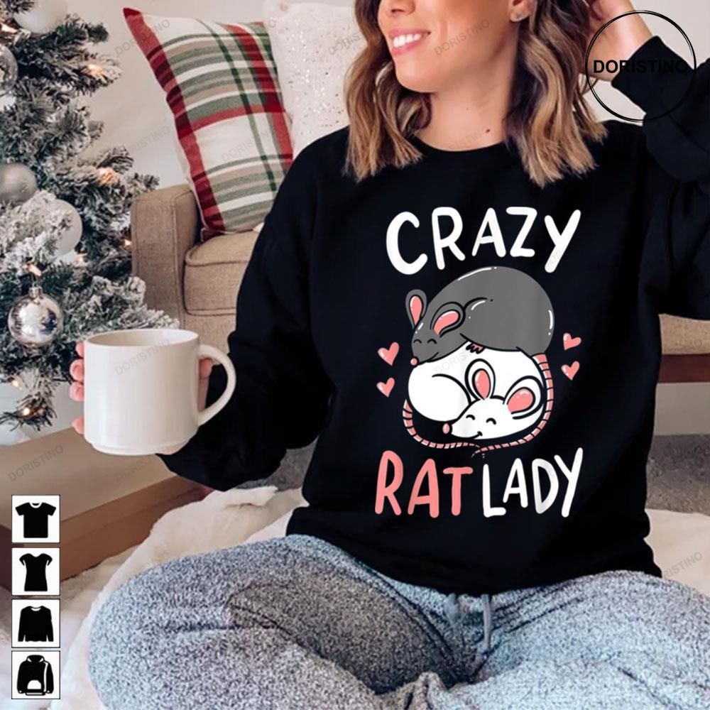 Crazy Rat Lady Trending Style