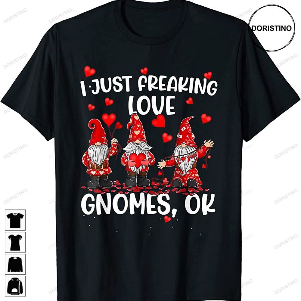 3 Nordic I Freaking Love Gnomes Valentines Lovers Gnomes Trending Style