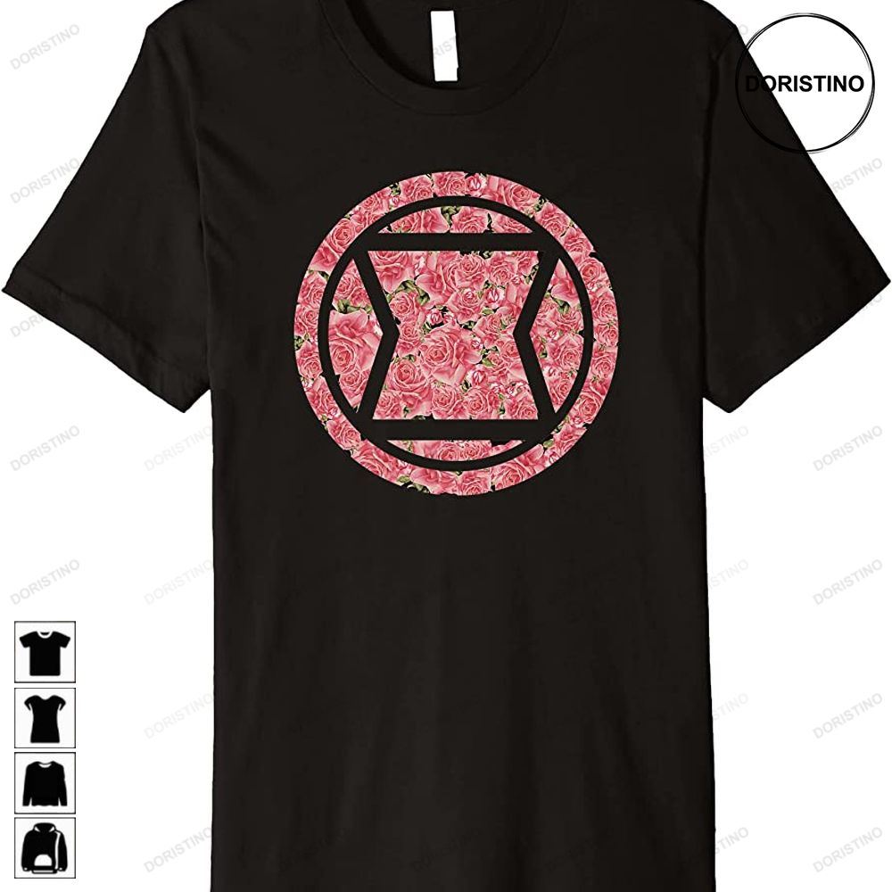 Avengers Classic Valentines Day Black Widow Fill Premium Limited Edition T-shirts