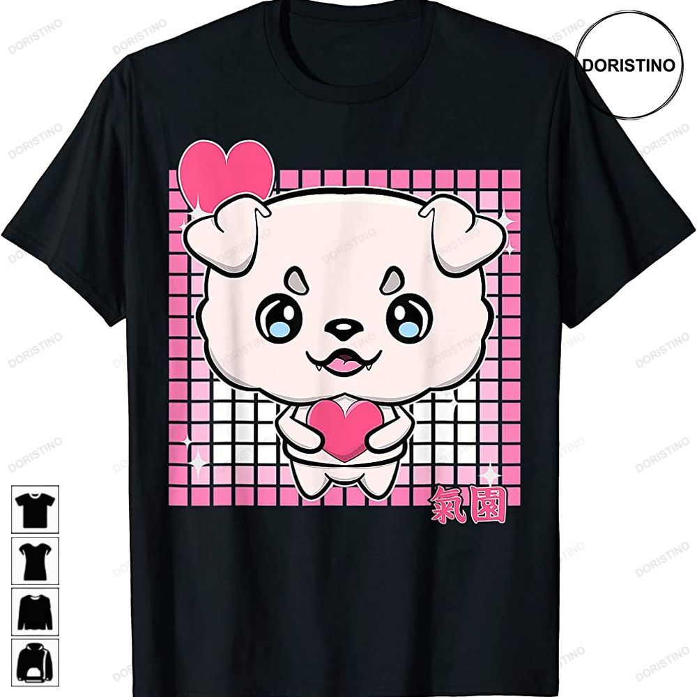 Bulldog Anime Canine Valentines Day Limited Edition T-shirts