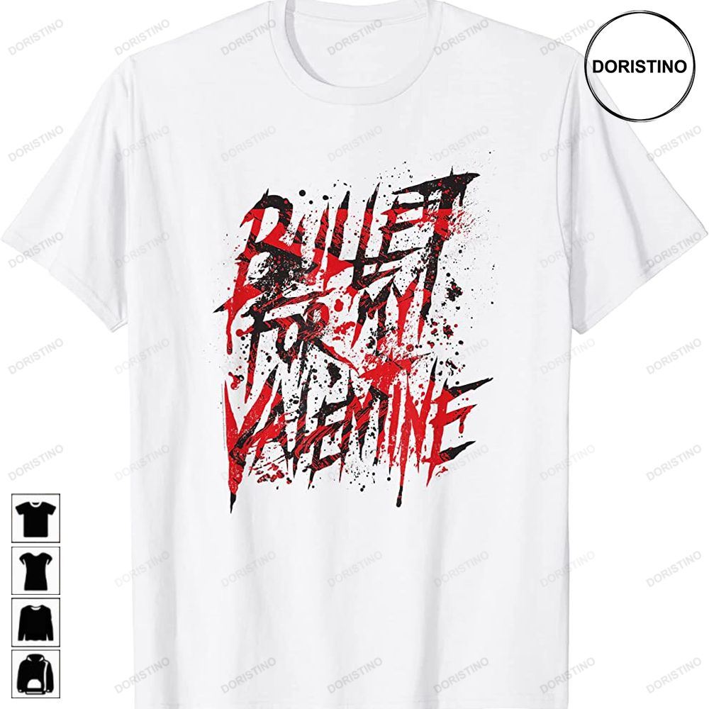 Bullet For My Valentine – Splattered Logo Limited Edition T-shirts