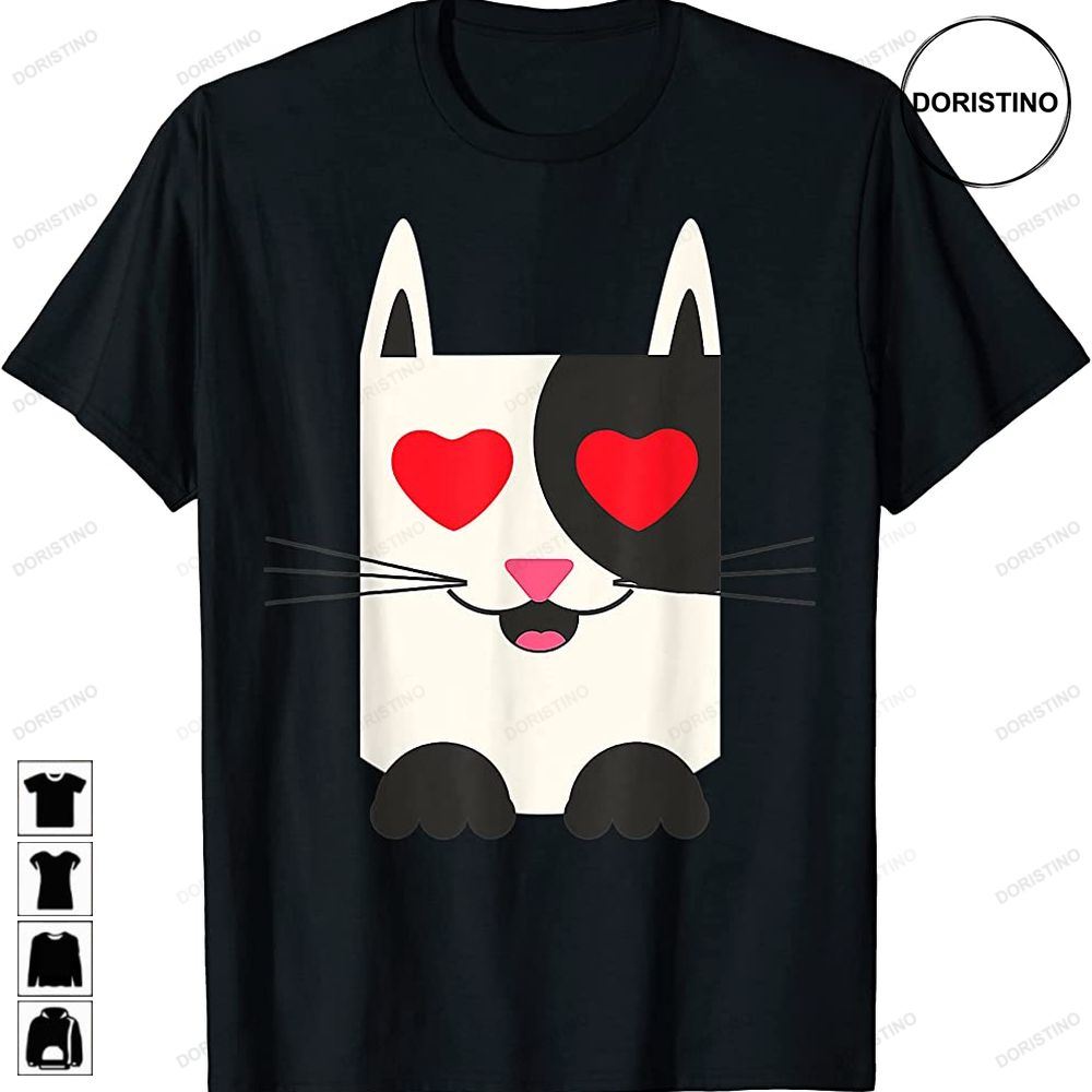 Cat Valentines Day Cute Cat Lovers Valentine Gift Awesome Shirts