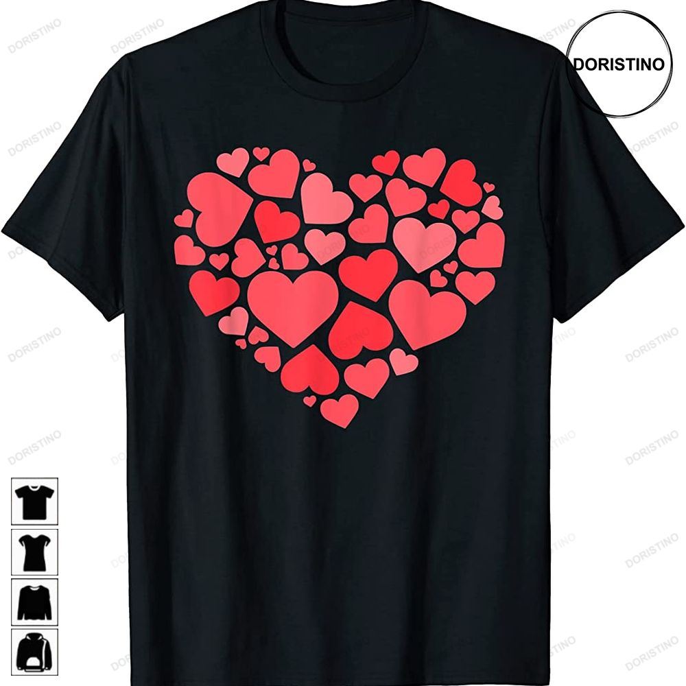 Couple Hearts Love Gifts Idea Valentines Day Limited Edition T-shirts