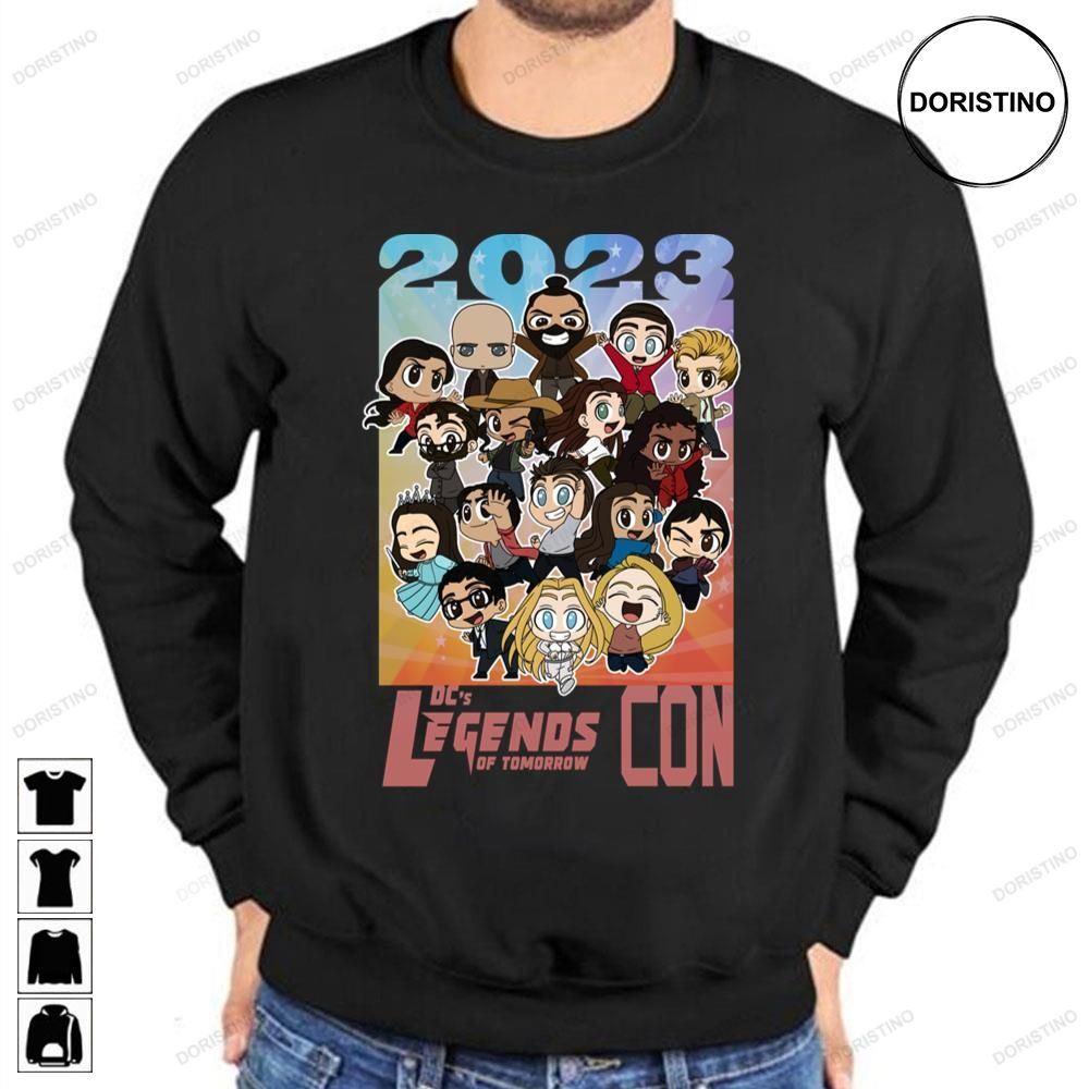Legends Of Tomorrow Con 2023 Wallpaper Colorful Football Awesome Shirts