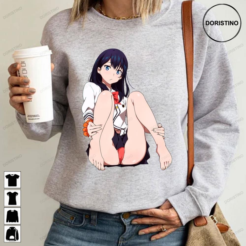 Lewd Takarada Rikka Hot Ssss Gridman Sexy Hentai Anime Limited Edition T-shirts