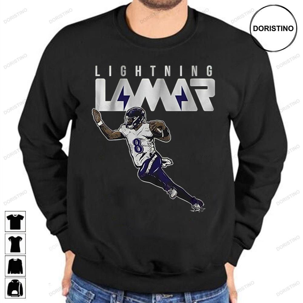 Lighting Lamar For Baltimore Ravens Fans Football Awesome Shirts