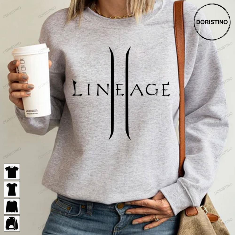 Lineage 2 Logo Awesome Shirts