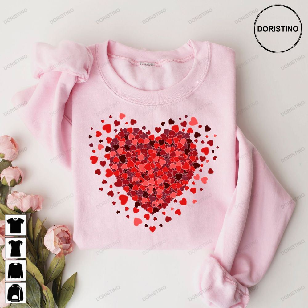 3d Hearts Valentines Day Valentines Day Awesome Shirts
