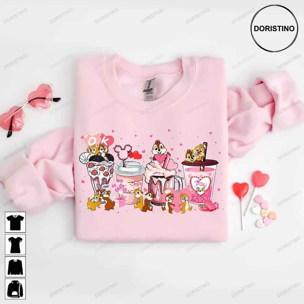 Chip And Dale Chip Dale Valentines Chip N Dale Limited Edition T-shirts