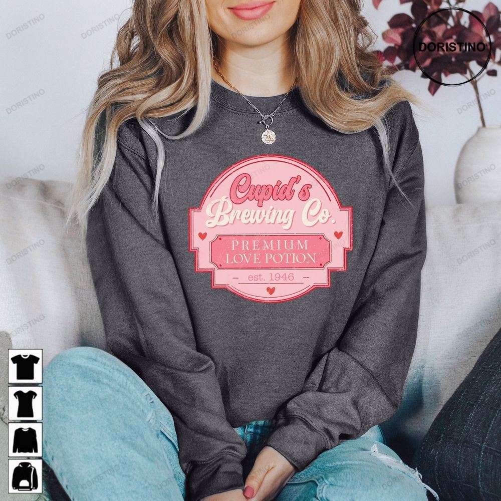 Cupids Brewing Co Valentine Premium Limited Edition T-shirts