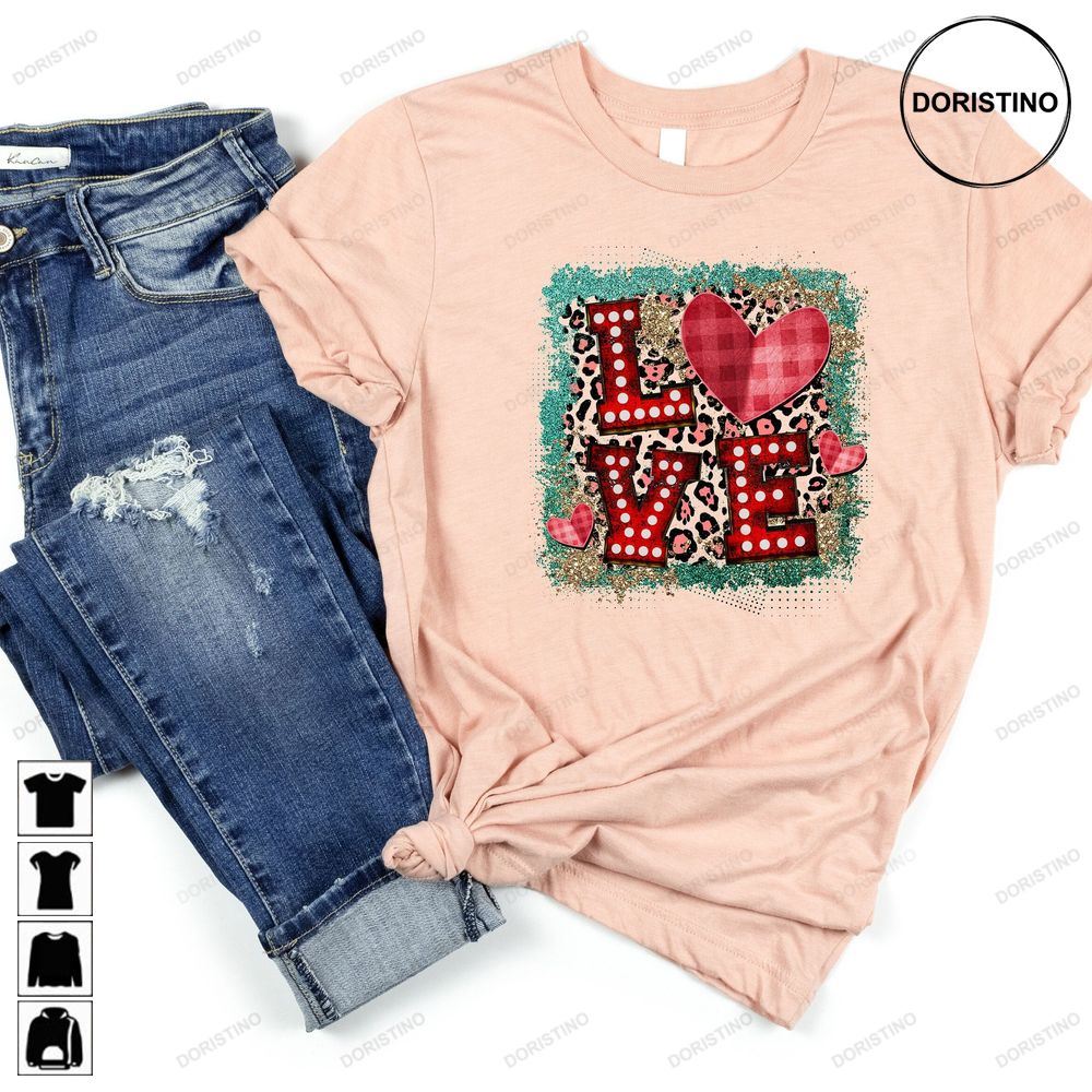 Love Heart Valentines Cute Happy Valentines Day Limited Edition T-shirts