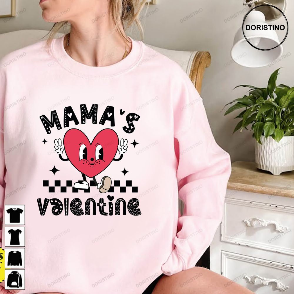 Mama Valentine Mama Valentine Love Cute Love Awesome Shirts