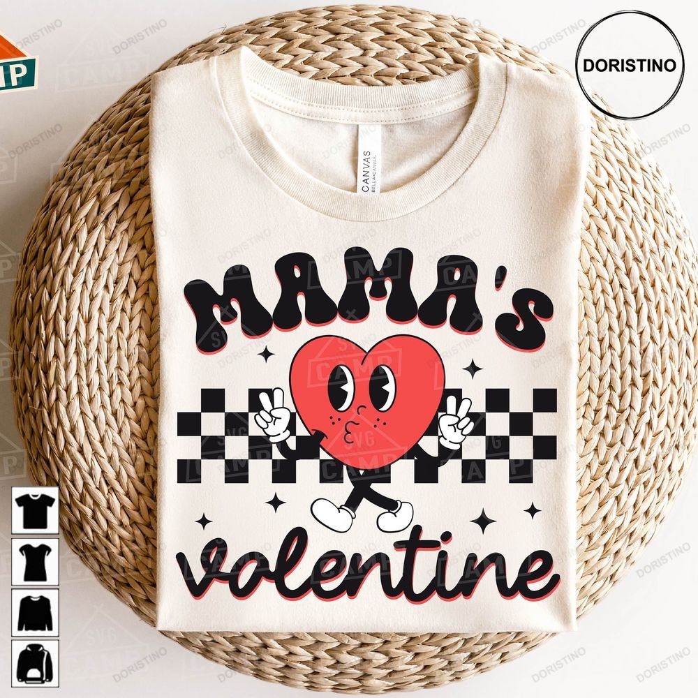 Mamas Valentine Groovy Valentine Kids Valentine Trending Style