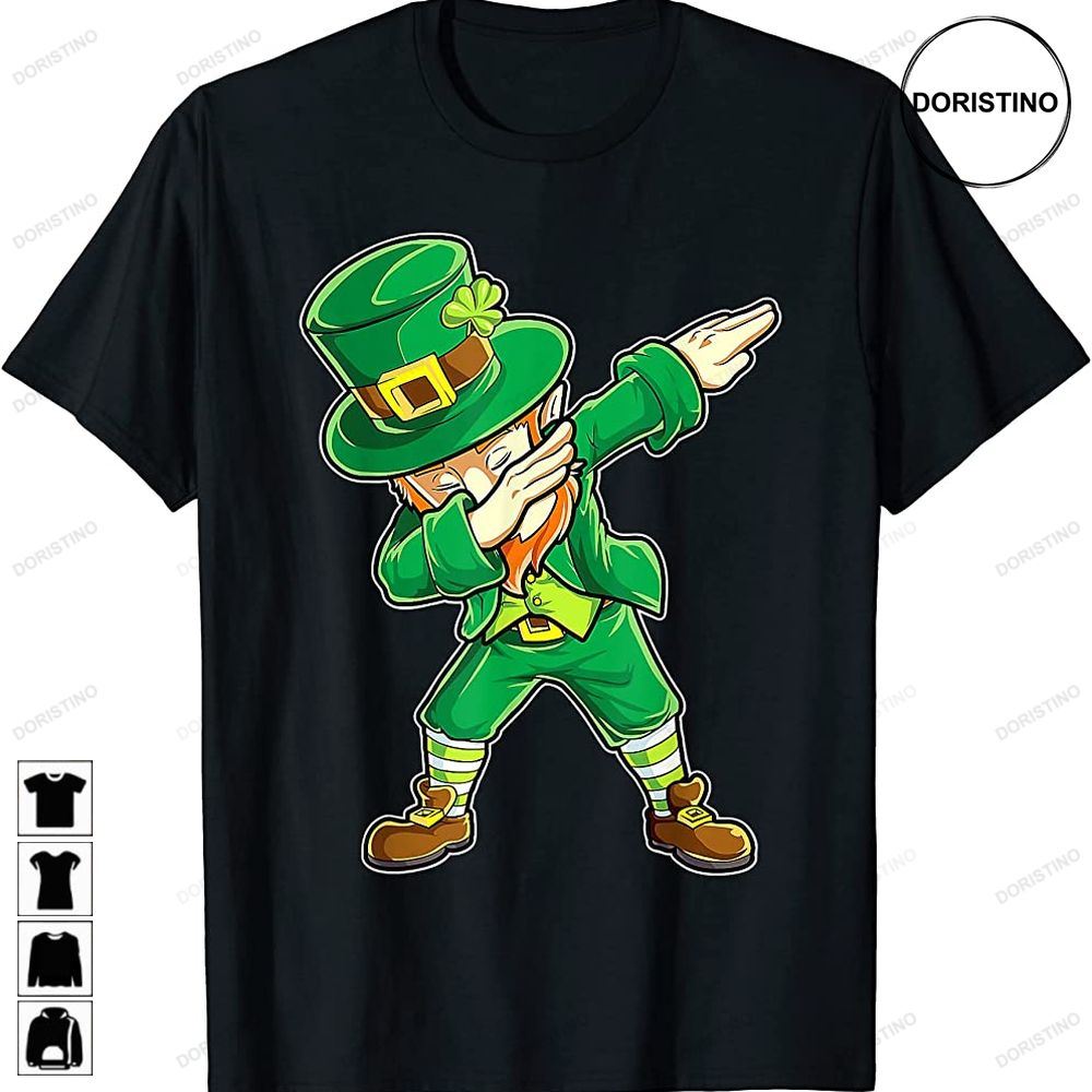 Dabbing Leprechaun St Patricks Day Men Boys Kids Toddler Trending Style