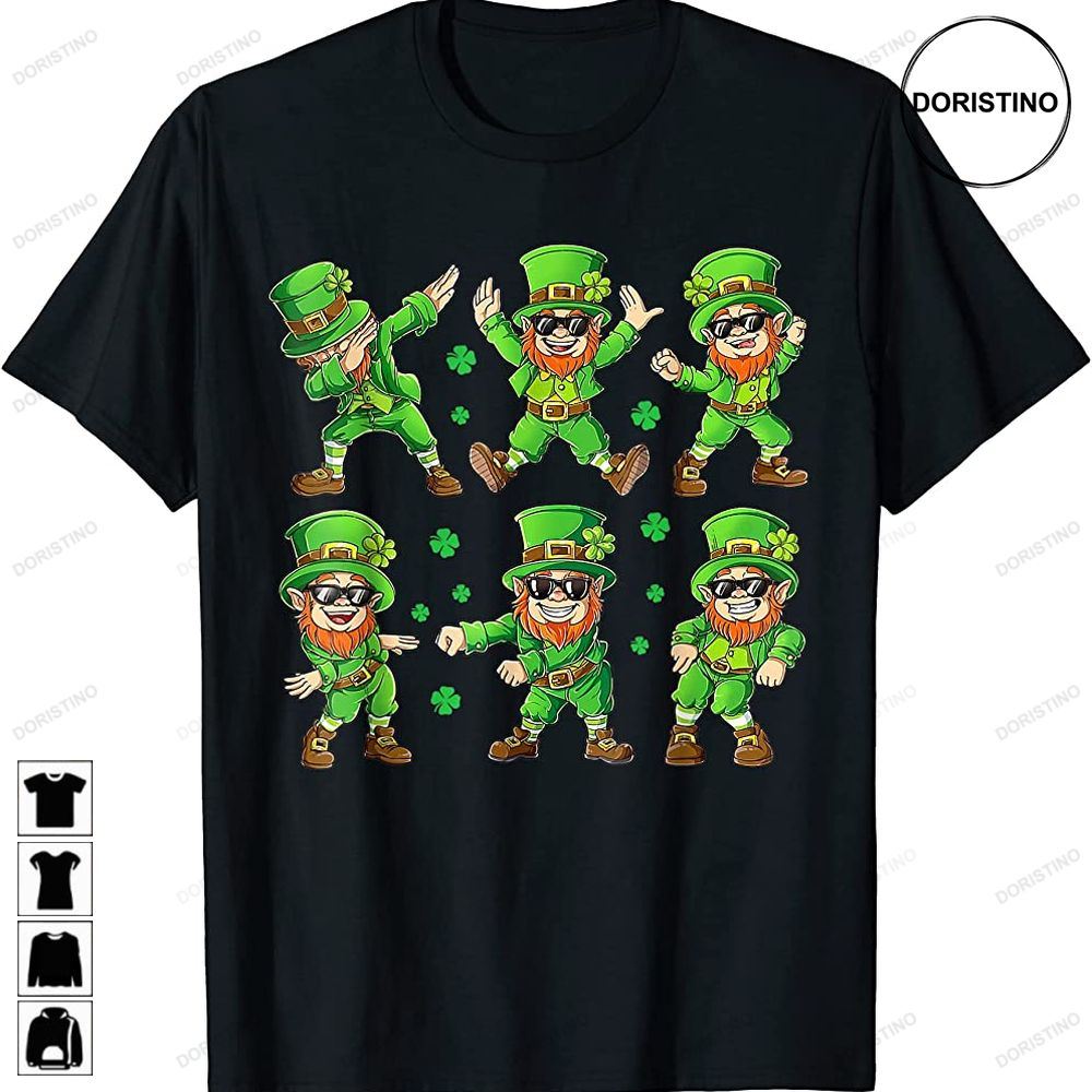 Dancing Leprechauns St Patricks Day Boys Girls Kids Funny Limited Edition T-shirts