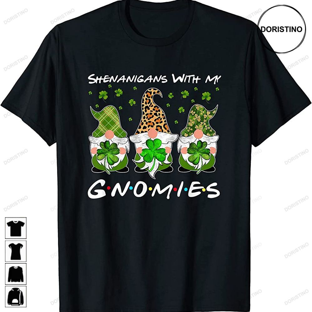 Funny Shenanigans Gnomies St Patricks Day Gnome Leopard Limited Edition T-shirts