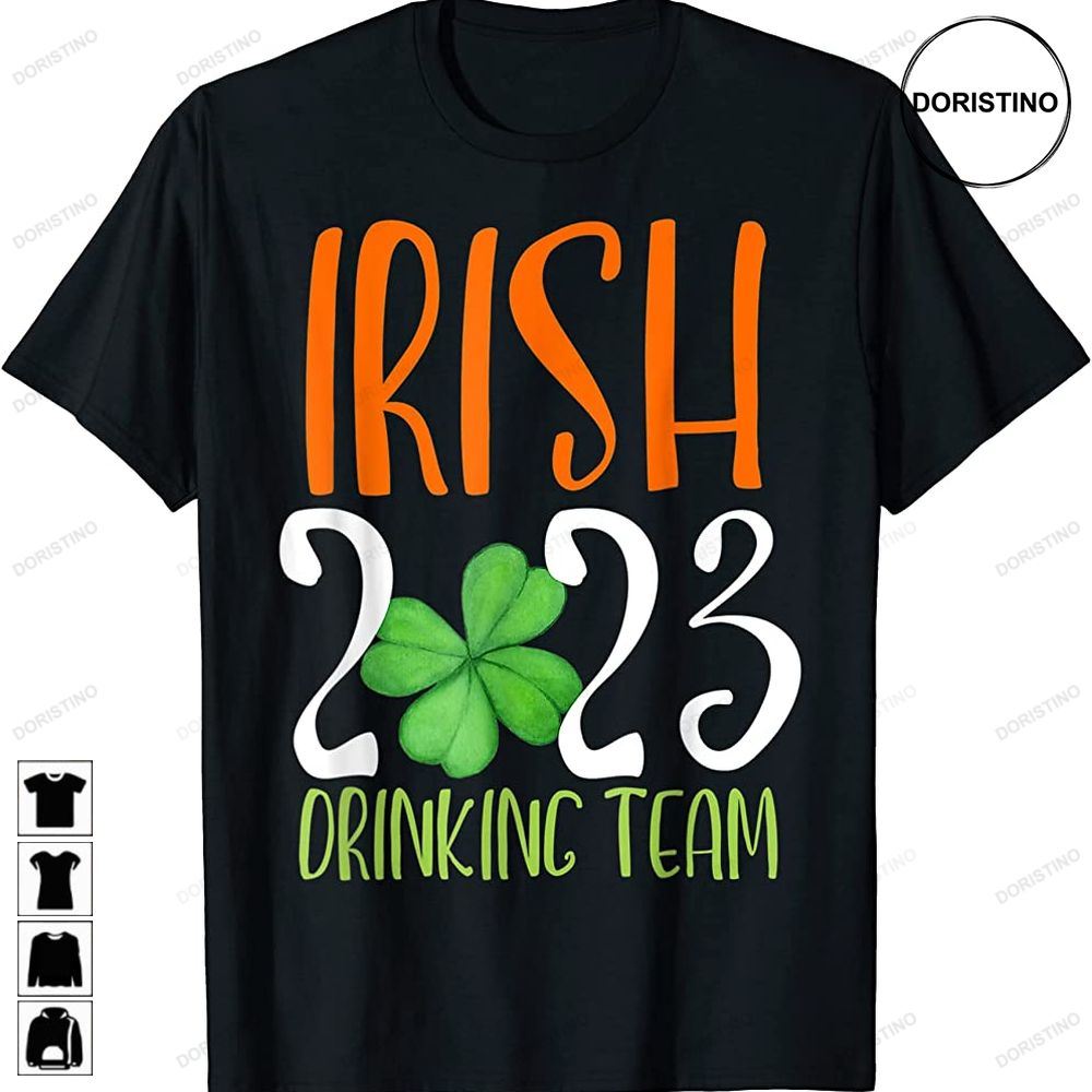 Funny St Patricks Day 2023 Irish Drinking Team Squad Limited Edition T-shirts