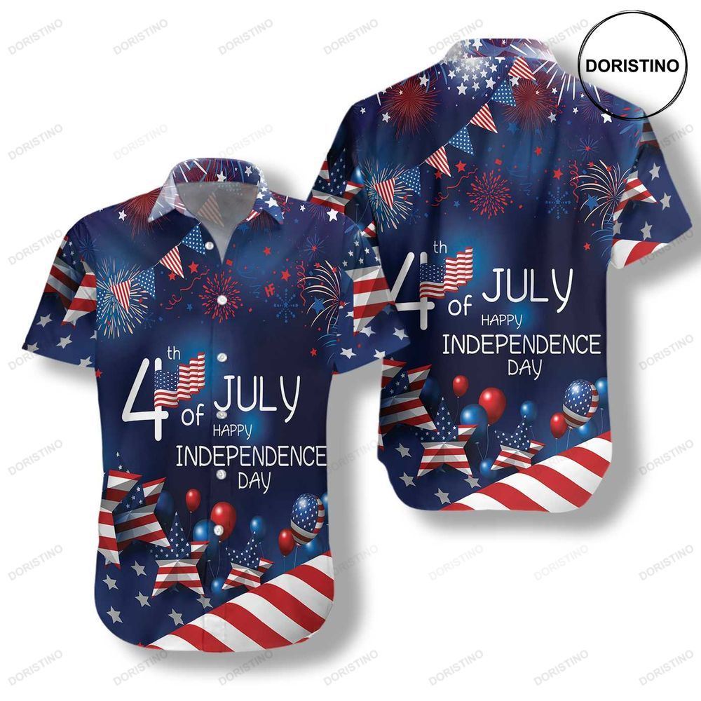 4th July Us Independence Day Flag Limited Edition Hawaiian Shirt