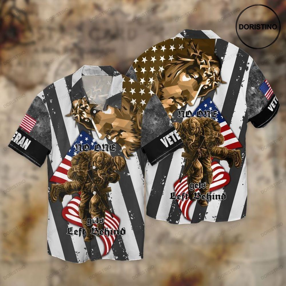 4th Of July Independence Day Memorial Day Jesus Old One Gets Left Behind Limited Edition Hawaiian Shirt