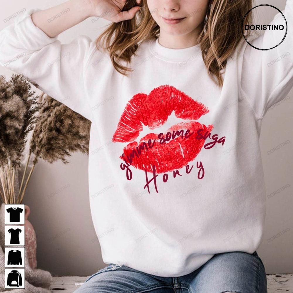 Gimme Some Suga Honey Red Lip Limited Edition T-shirts