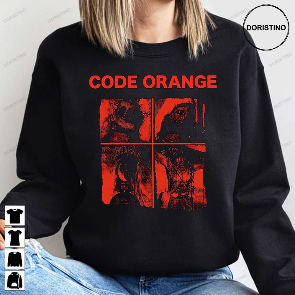 Graphic Code Orange Trending Style