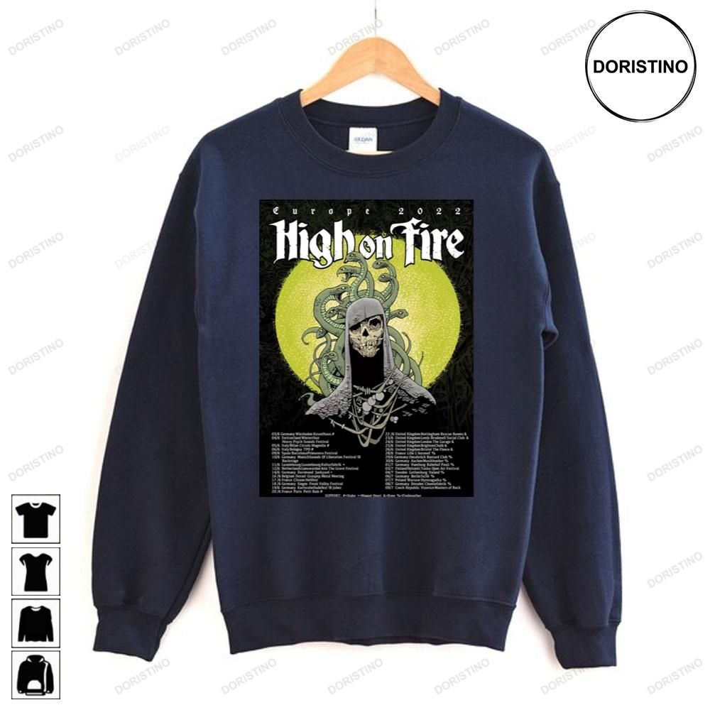 High On Fire Music Punk Tour 2022 Trending Style