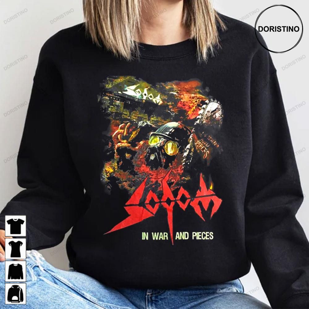 In War And Pieces Sodom Limited Edition T-shirts