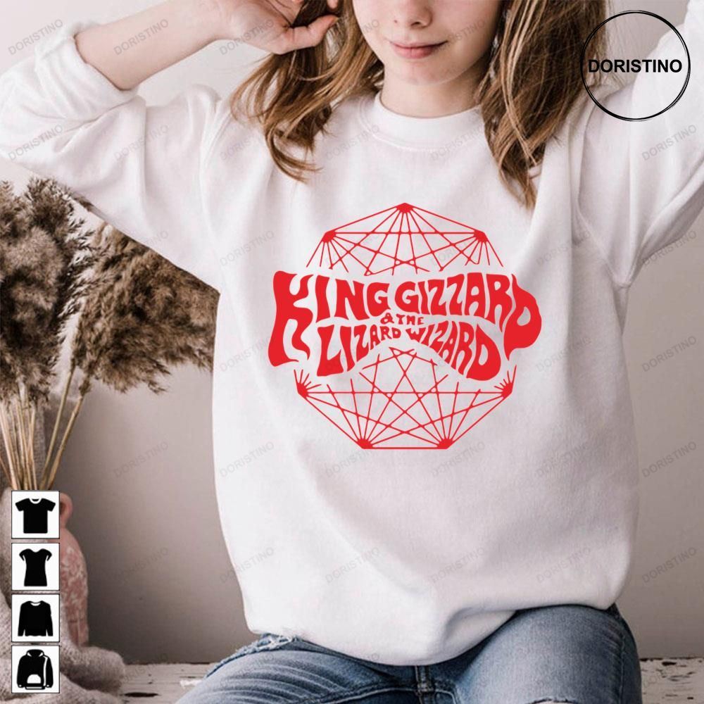 King Gizzard And The Lizard Wizard Red Art Limited Edition T-shirts