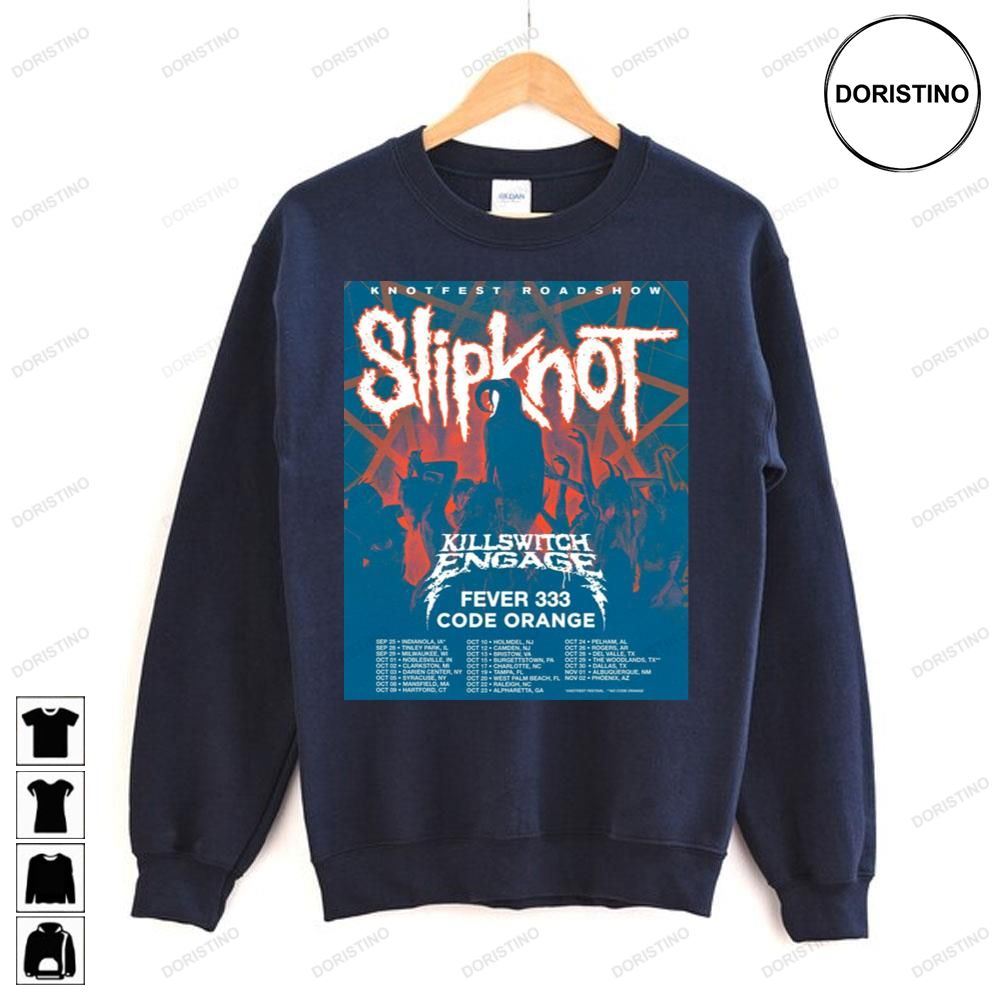 Knotfest Roadshow Slipknot Killswitch Engage Fever 333 Code Orange Awesome Shirts