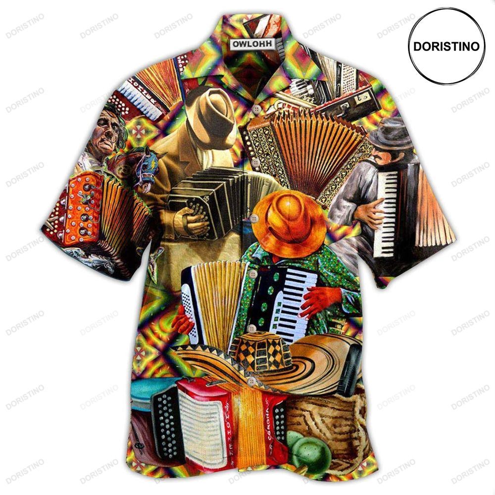 Accordion Music Where Words Failed Accordion Speaks Hawaiian Shirt