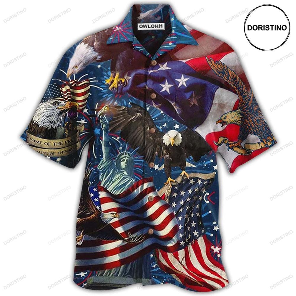 America Eagle Victory Love Hawaiian Shirt