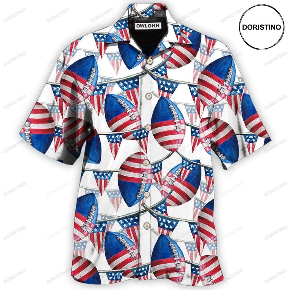 America Independence Day Basic Awesome Hawaiian Shirt