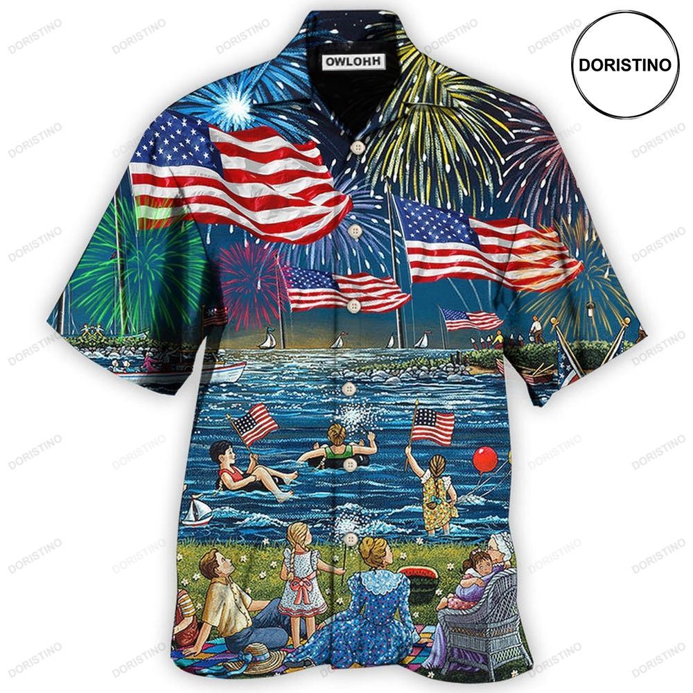 America Independence Day Fun Day Limited Edition Hawaiian Shirt