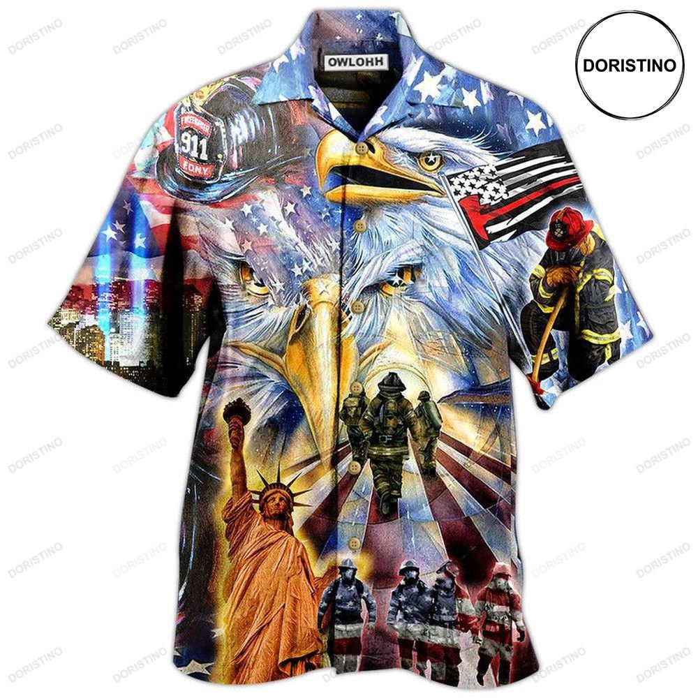 America Proud Forever With Love Limited Edition Hawaiian Shirt