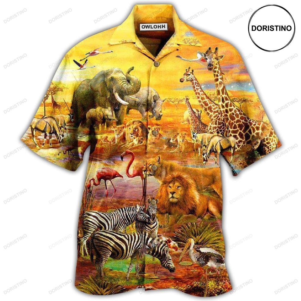 Animals Proctect Wildlife Protect The Future Protect Our Love Limited Edition Hawaiian Shirt