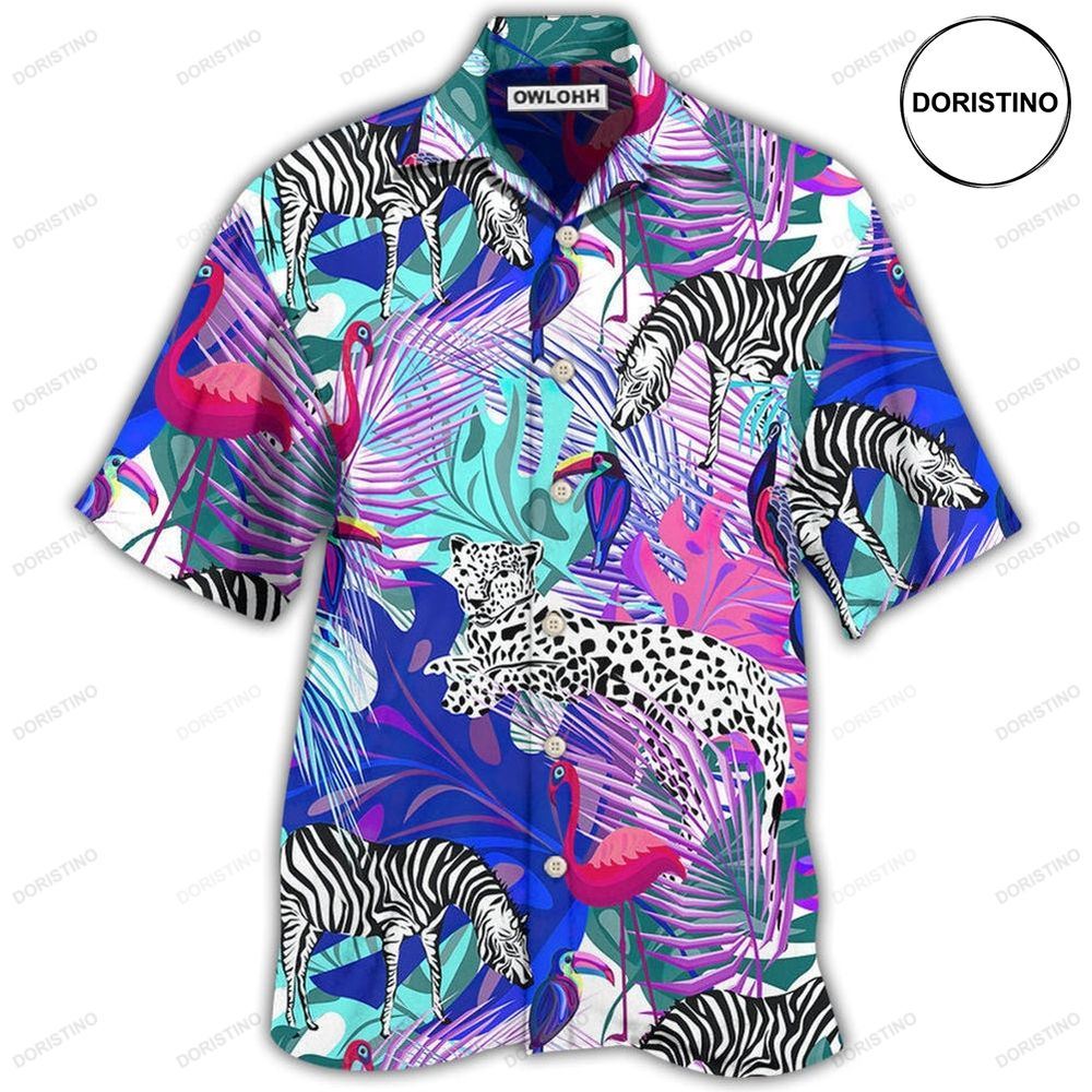 Animals Tropical Animals Tropical Leaf With Colorful Hawaiian Shirt