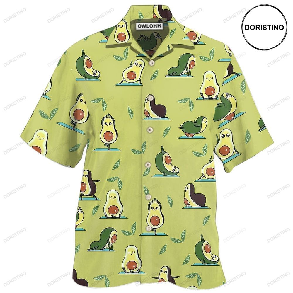 Avocado Plays With Happy Avocado So Cute Limited Edition Hawaiian Shirt