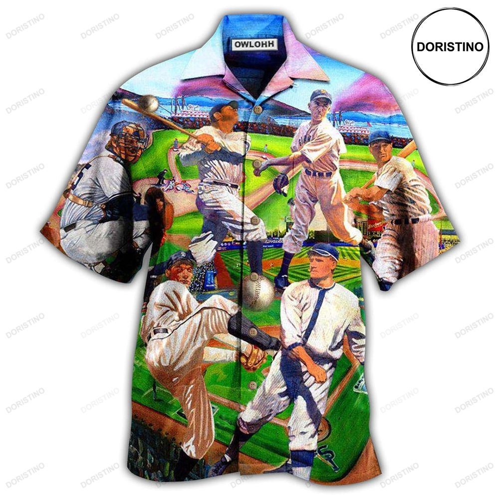 Baseball Vintage Players Your Passion Hawaiian Shirt