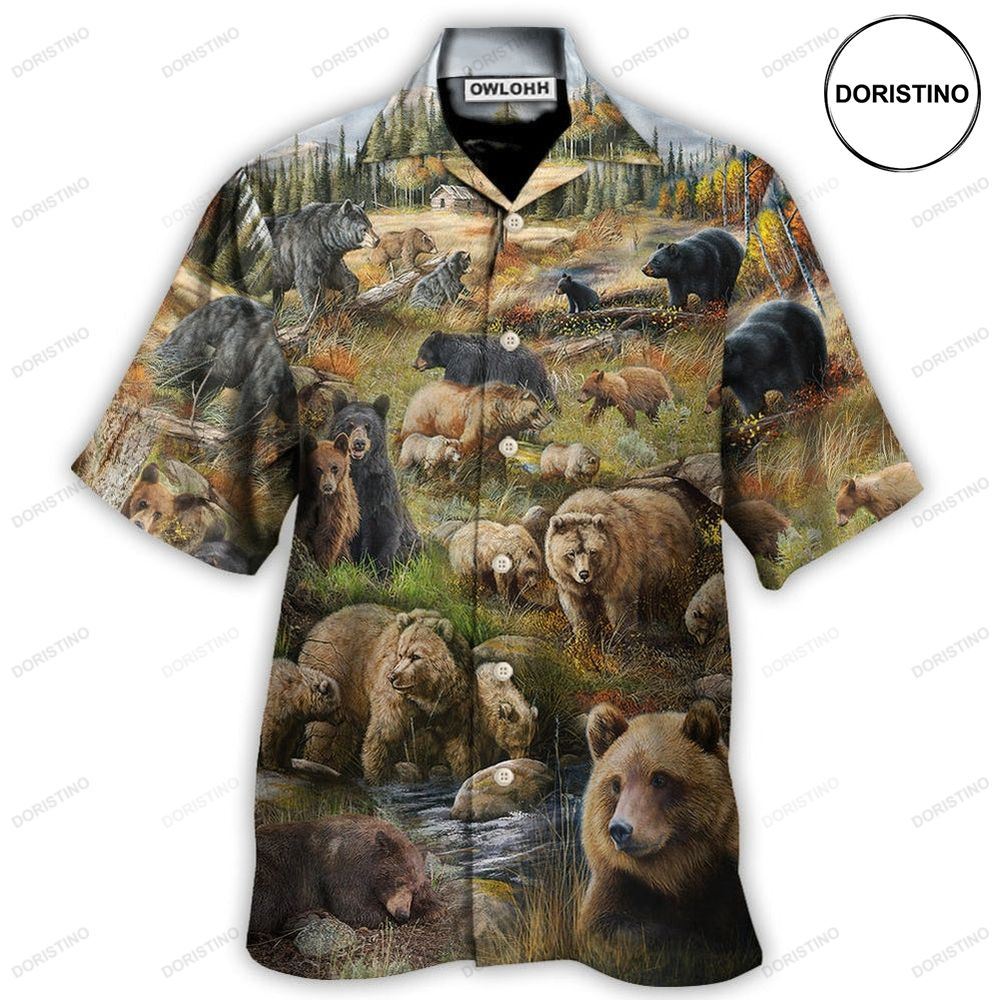 Bear Be Brave Little Bear Limited Edition Hawaiian Shirt