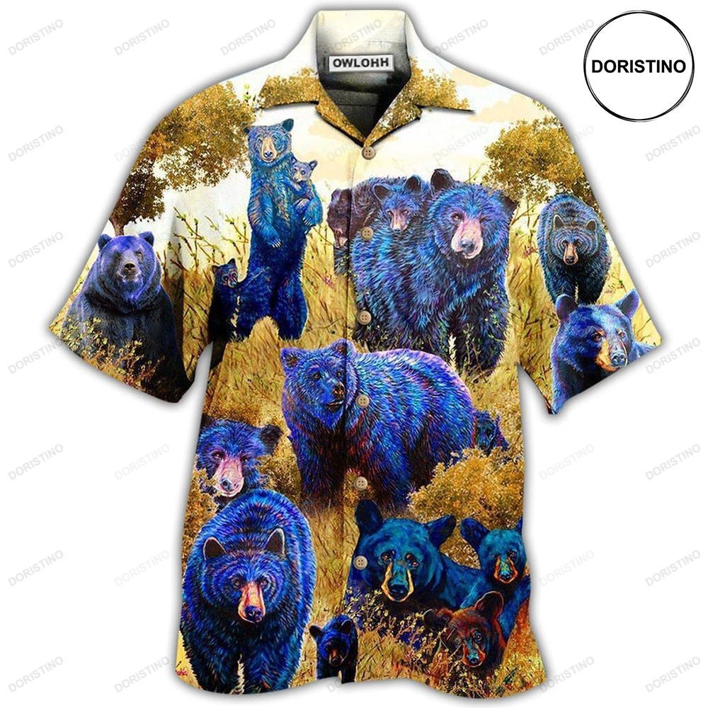 Bear Love Animals Limited Edition Hawaiian Shirt