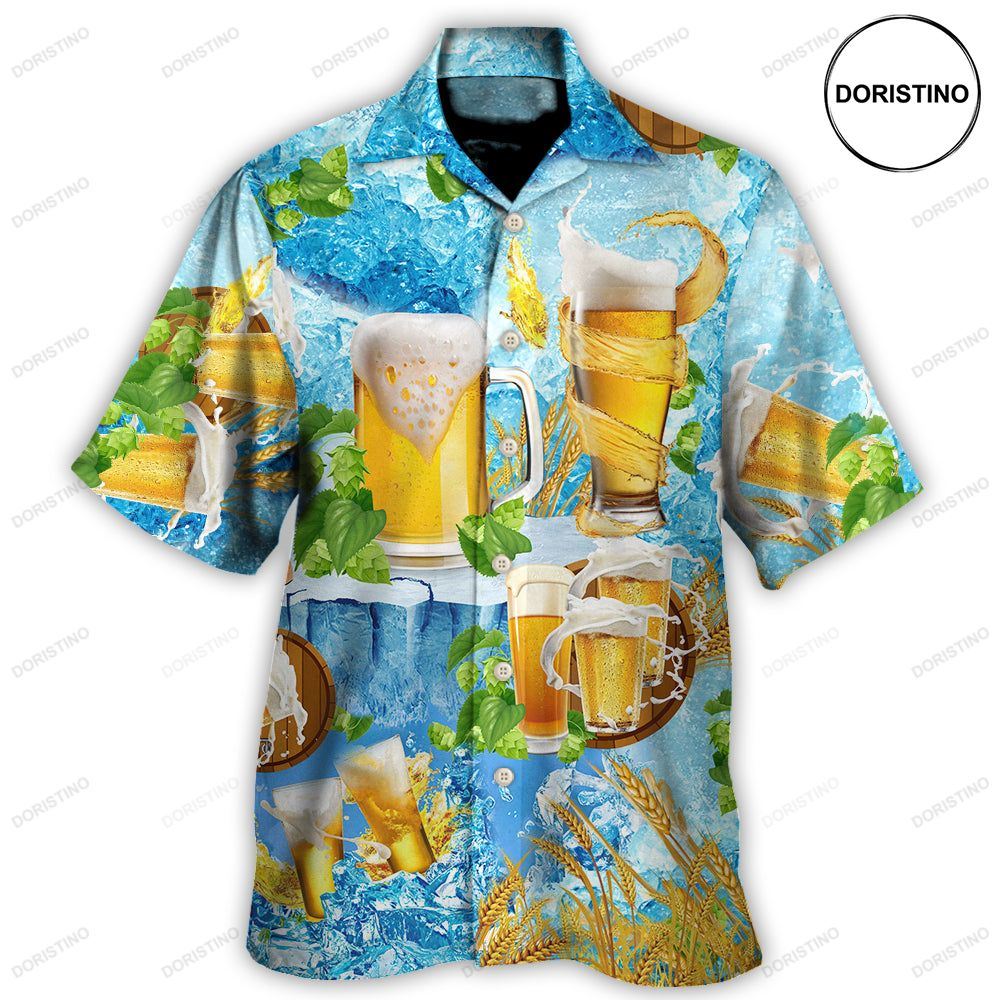 Beer Make Everyone Happy Awesome Hawaiian Shirt