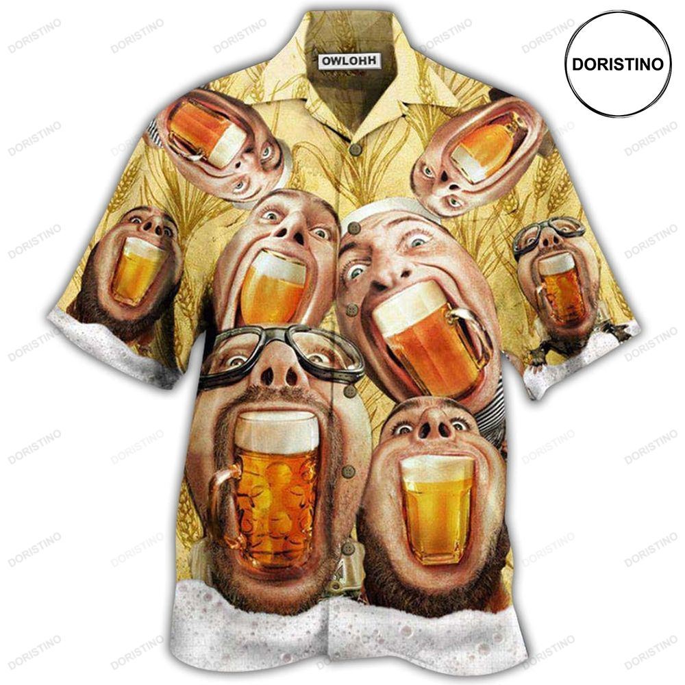 Beer Wish You Were Beer Limited Edition Hawaiian Shirt