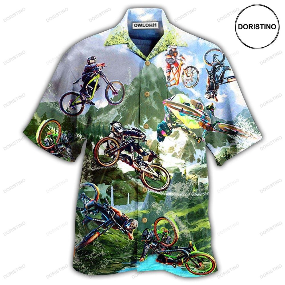 Bike Don't Follow Me You Won't Make It Cool Awesome Hawaiian Shirt