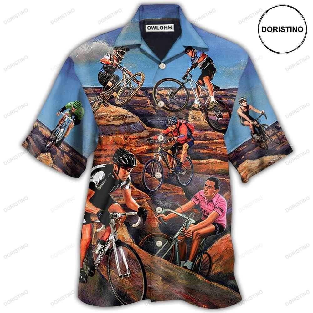 Bike Mountain Biking Limited Edition Hawaiian Shirt