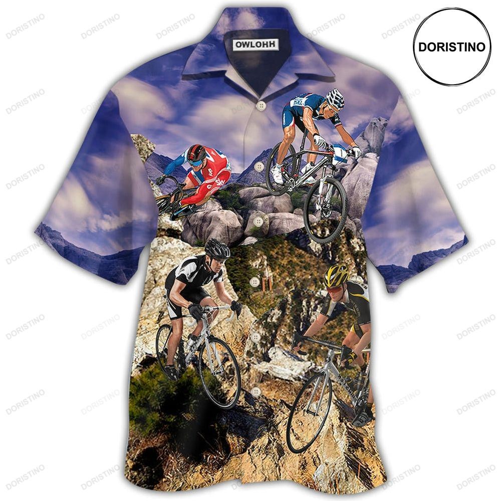 Bike Mountain So Cool Awesome Hawaiian Shirt